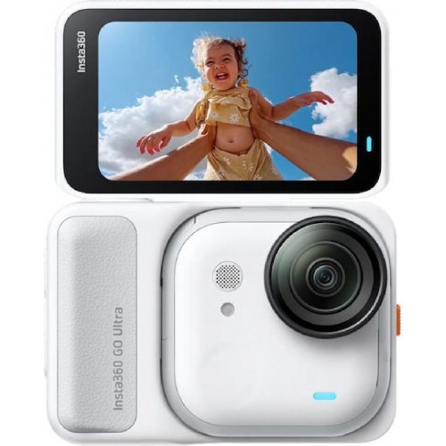 Insta360 GO Ultra Action Camera 4K Ultra HD Υποβρύχια Creator Bundle με Οθόνη Αφής 2.5