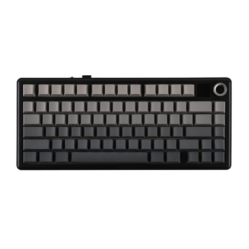 Aula F75 MAX Ασύρματο Gaming Πληκτρολόγιο 75% με LEOBOG Reaper διακόπτες και RGB φωτισμό (Αγγλικό US) Gray