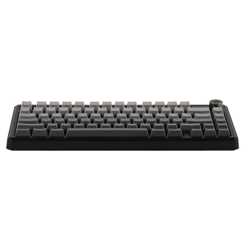 Aula F75 MAX Ασύρματο Gaming Πληκτρολόγιο 75% με LEOBOG Reaper διακόπτες και RGB φωτισμό (Αγγλικό US) Gray