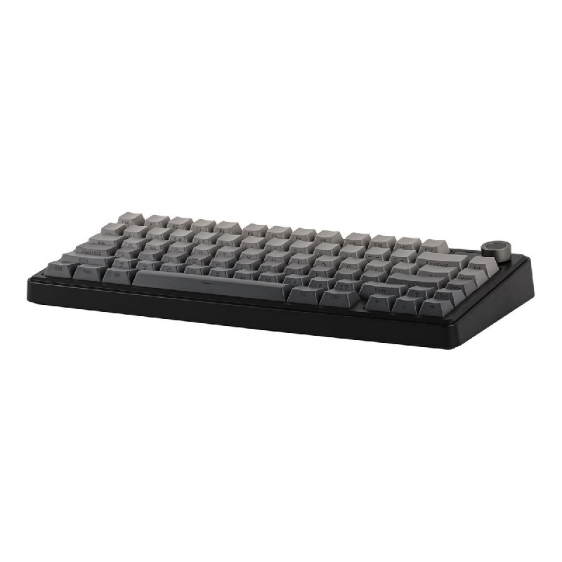 Aula F75 MAX Ασύρματο Gaming Πληκτρολόγιο 75% με LEOBOG Reaper διακόπτες και RGB φωτισμό (Αγγλικό US) Gray