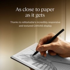 ReMarkable 2 10.3” Paper Tablet με Marker Plus και Δερμάτινη Premium Θήκη - Μαύρο