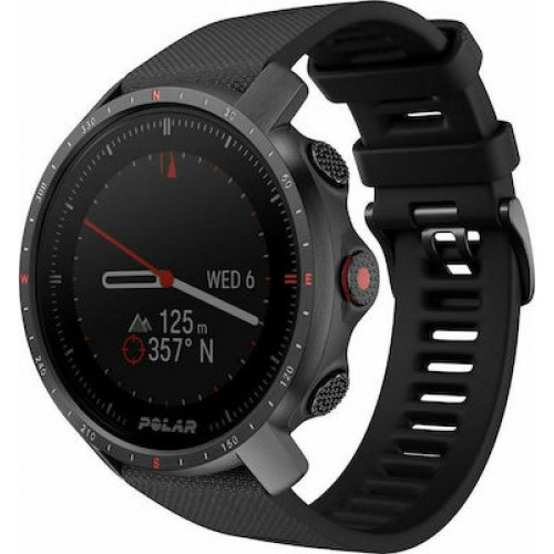 Polar Grit X Pro Αδιάβροχο Smartwatch (Black) M-L 90085773 Polar Grit X Pro Αδιάβροχο Smartwatch (Black) M-L 90085773