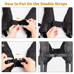 K&f Concept Gw44.0002 Double Shoulder Camera Strap