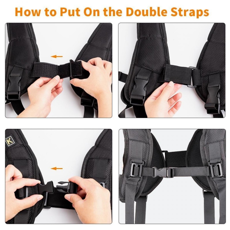 K&f Concept Gw44.0002 Double Shoulder Camera Strap