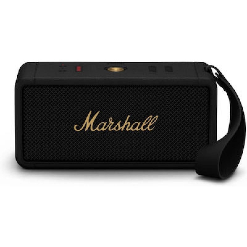 Marshall Middleton Black and Brass (1006034) Αδιάβροχο Ηχείο Bluetooth 60W Marshall Middleton Black and Brass (1006034) Αδιάβροχο Ηχείο Bluetooth 60W