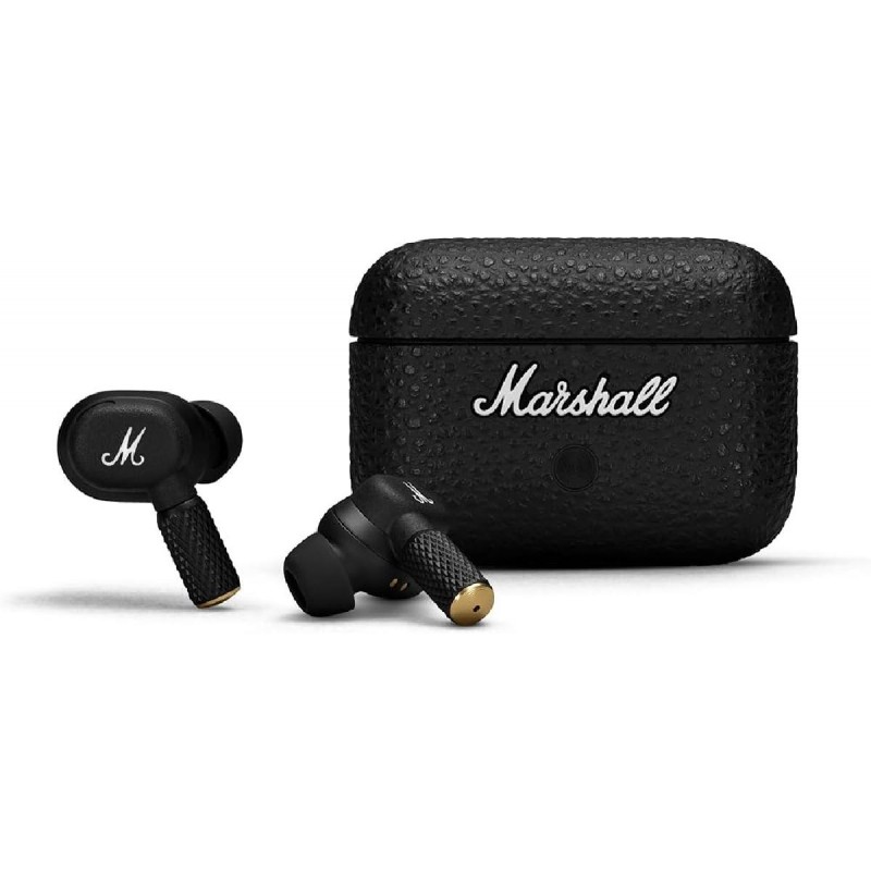 Marshall Motif II ANC In-ear Bluetooth Handsfree Ακουστικά με Αντοχή στον Ιδρώτα και Θήκη Φόρτισης Μαύρα