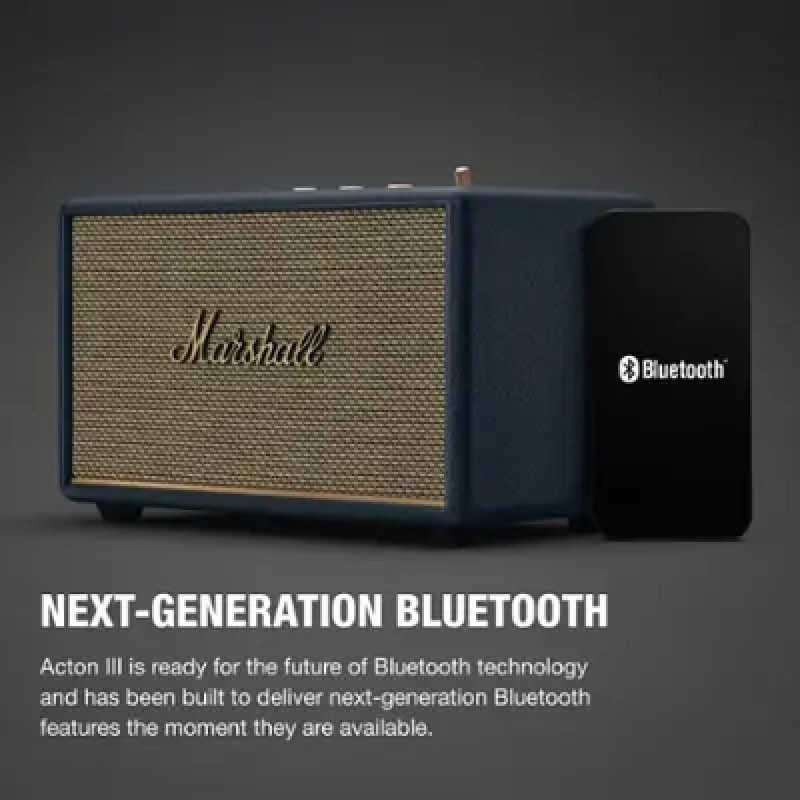Marshall Acton III BT Speaker Midnight Blue