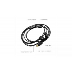 Marshall Mode USB-C In-ear Headphones Black