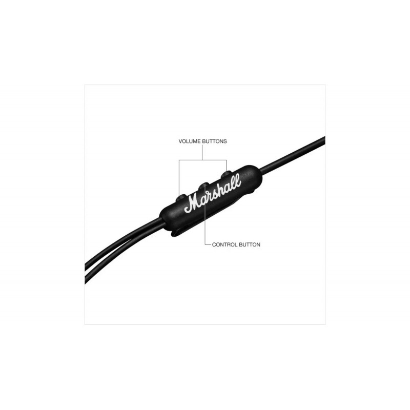 Marshall Mode USB-C In-ear Headphones Black