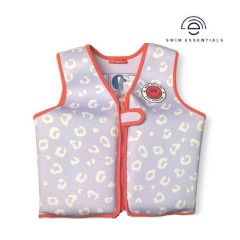 Swim Essentials Παιδικό Γιλέκο Κολύμβησης Νεοπρενίου με Αφαιρούμενα Τουβλάκια Μωβ