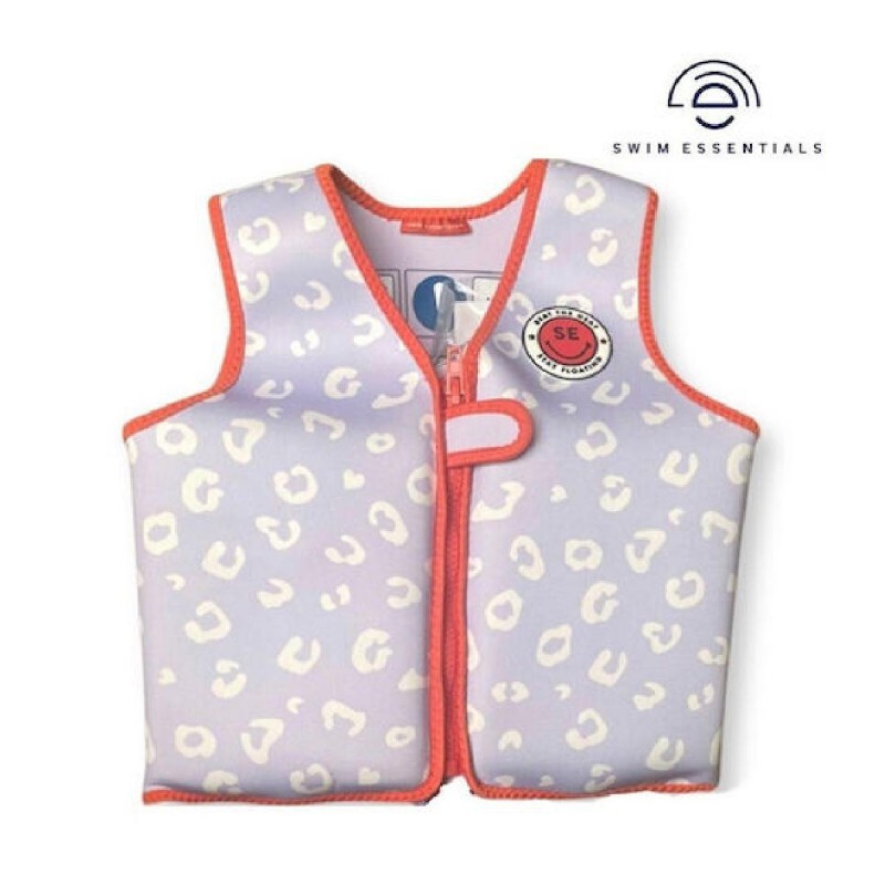 Swim Essentials Παιδικό Γιλέκο Κολύμβησης Νεοπρενίου με Αφαιρούμενα Τουβλάκια Μωβ