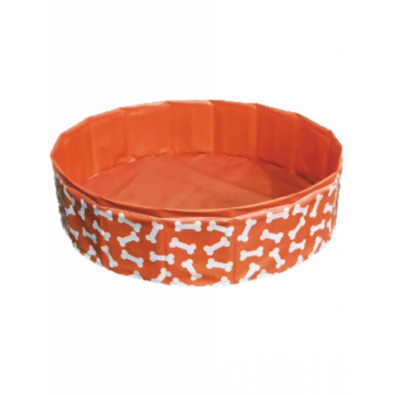 Swim Essentials Πισίνα για σκύλους 80εκ. Orange bones