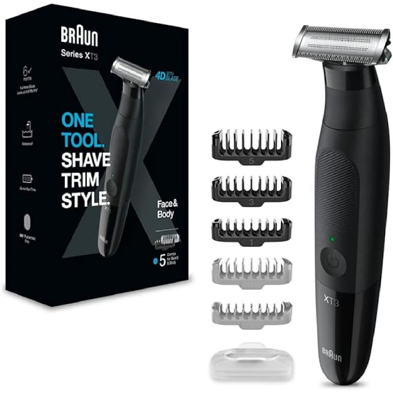 Braun Series XT3 XT3200 Ξυριστική Μηχανή Προσώπου / Σώματος Επαναφορτιζόμενη