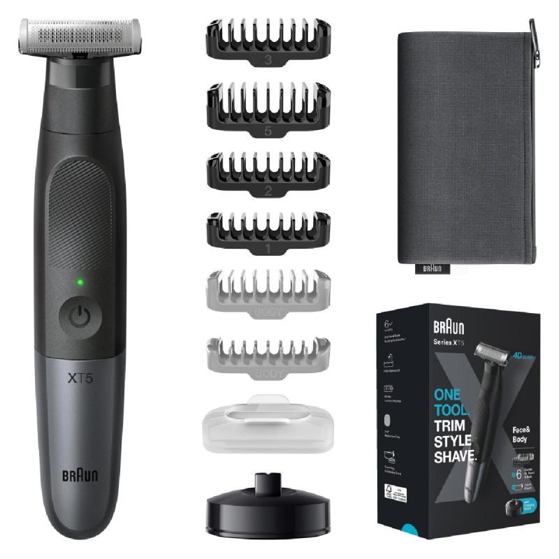 Braun Series XT5 XT5300 Ξυριστική Μηχανή Προσώπου / Σώματος Επαναφορτιζόμενη