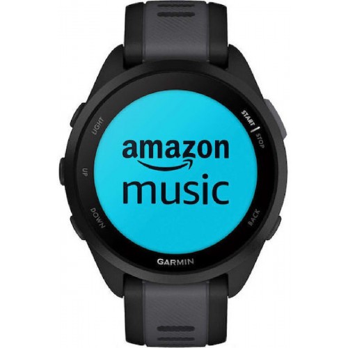 Garmin Forerunner 165 Music 43mm Αδιάβροχο Smartwatch με Παλμογράφο (Black/Slate Gray) 010-02863-30 Garmin Forerunner 165 Music 43mm Αδιάβροχο Smartwatch με Παλμογράφο (Black/Slate Gray) 010-02863-30