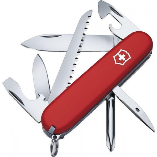 Victorinox Hiker Ελβετικός Σουγιάς Μπρελόκ Κόκκινος