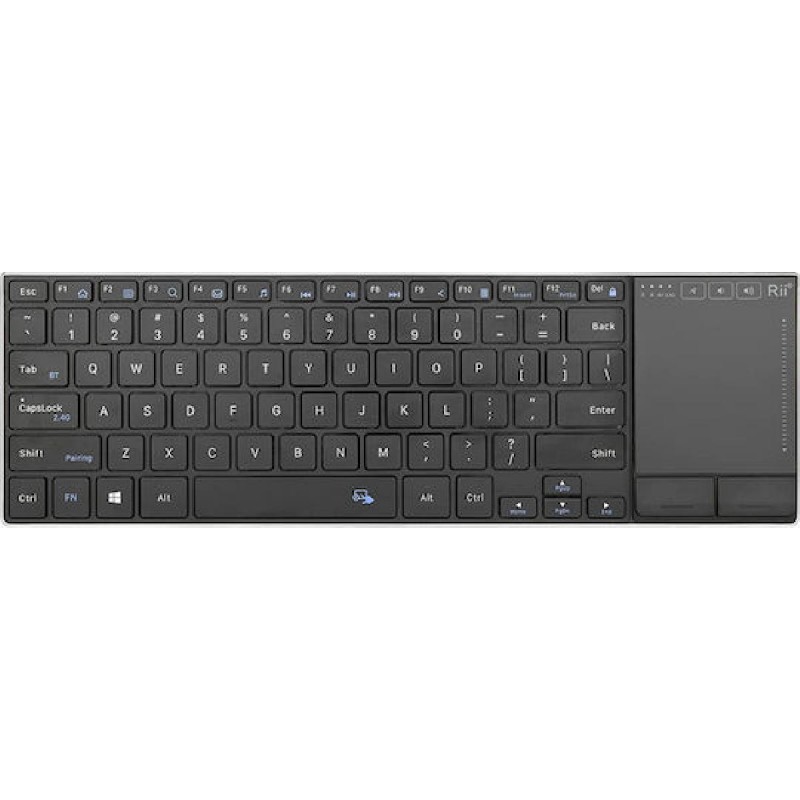 Riitek Wireless Keyboard with Touchpad (RT-K22S) Black US