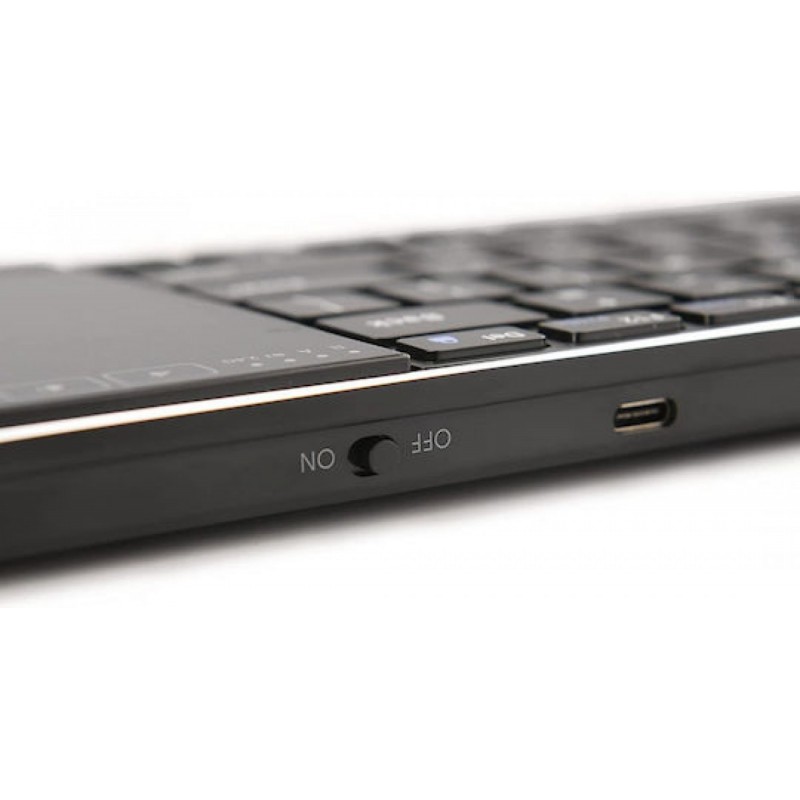 Riitek Wireless Keyboard with Touchpad (RT-K22S) Black US