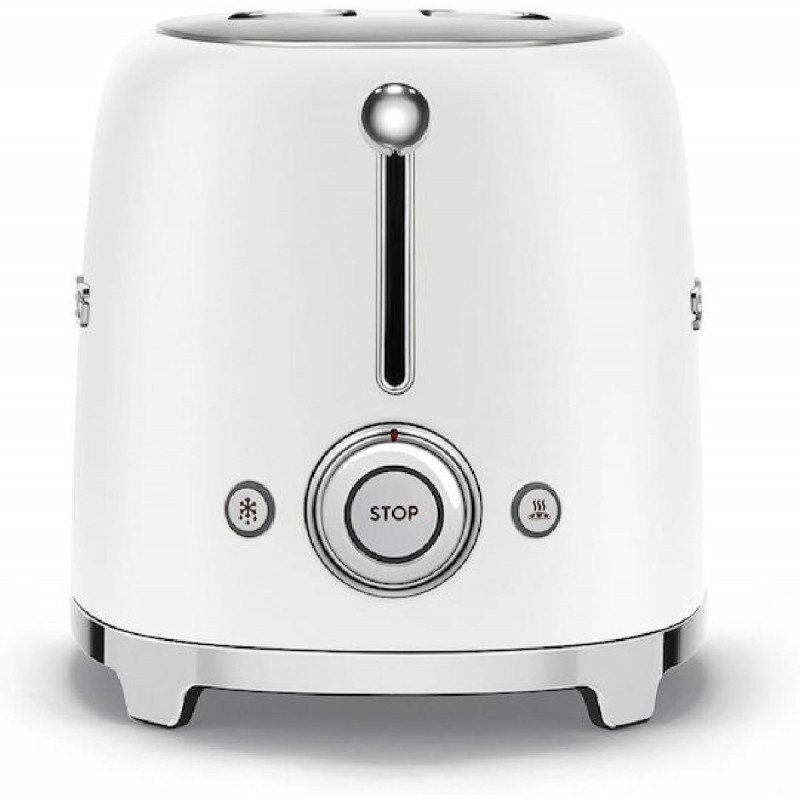 Smeg Φρυγανιέρα 2 Θέσεων 950W Λευκή