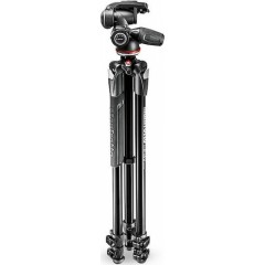 Manfrotto tripod 290 XTRA 3 Way Head Τρίποδο Φωτογραφικό (MK290XTA3-3W) Black