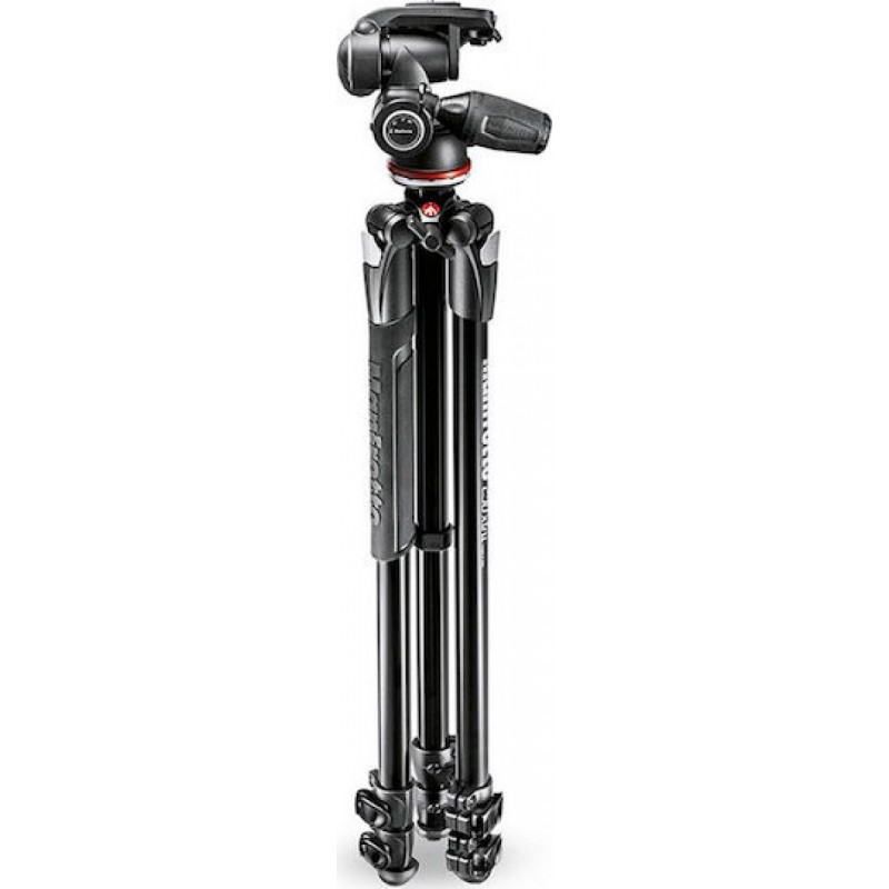 Manfrotto tripod 290 XTRA 3 Way Head Τρίποδο Φωτογραφικό (MK290XTA3-3W) Black
