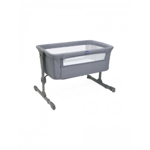 Chicco Λίκνο Next2Me Essential με Στρώμα, Πλαϊνό Άνοιγμα και Ρόδες Stone Re Lux (87042-67)