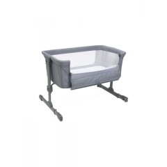 Chicco Λίκνο Next2Me Essential με Στρώμα, Πλαϊνό Άνοιγμα και Ρόδες Stone Re Lux (87042-67)