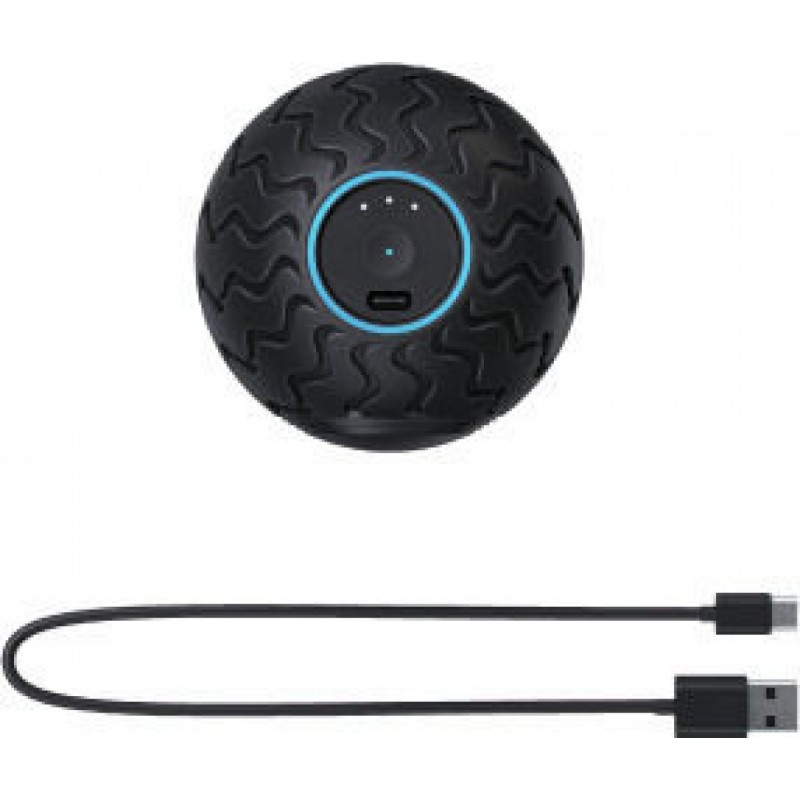 Theragun Therabody Wave Solo Μπάλα Μασάζ 8.6cm 0.3kg σε Μαύρο Χρώμα