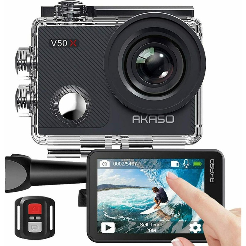 Akaso V50X Action Camera (New Version) with 2 Batteries