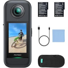 Akaso 360 Weatherproof Action Camera 5.7K Standard Edition Black