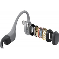 Shokz OpenSwim Pro Bone Conduction Sport Headphones (S711) Grey