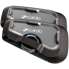 Cardo Freecom 2X Ενδοεπικοινωνία Διπλή για Κράνος Μηχανής με Bluetooth (CRFRC2X103)