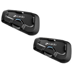 Cardo Freecom 2X Ενδοεπικοινωνία Διπλή για Κράνος Μηχανής με Bluetooth (CRFRC2X103)
