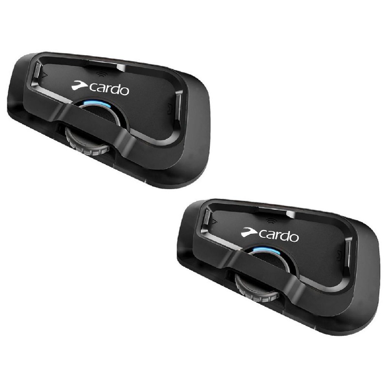 Cardo Freecom 2X Ενδοεπικοινωνία Διπλή για Κράνος Μηχανής με Bluetooth (CRFRC2X103)