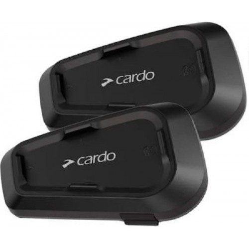 Cardo Spirit HD Ενδοεπικοινωνία Διπλή για Κράνος Μηχανής με Bluetooth
