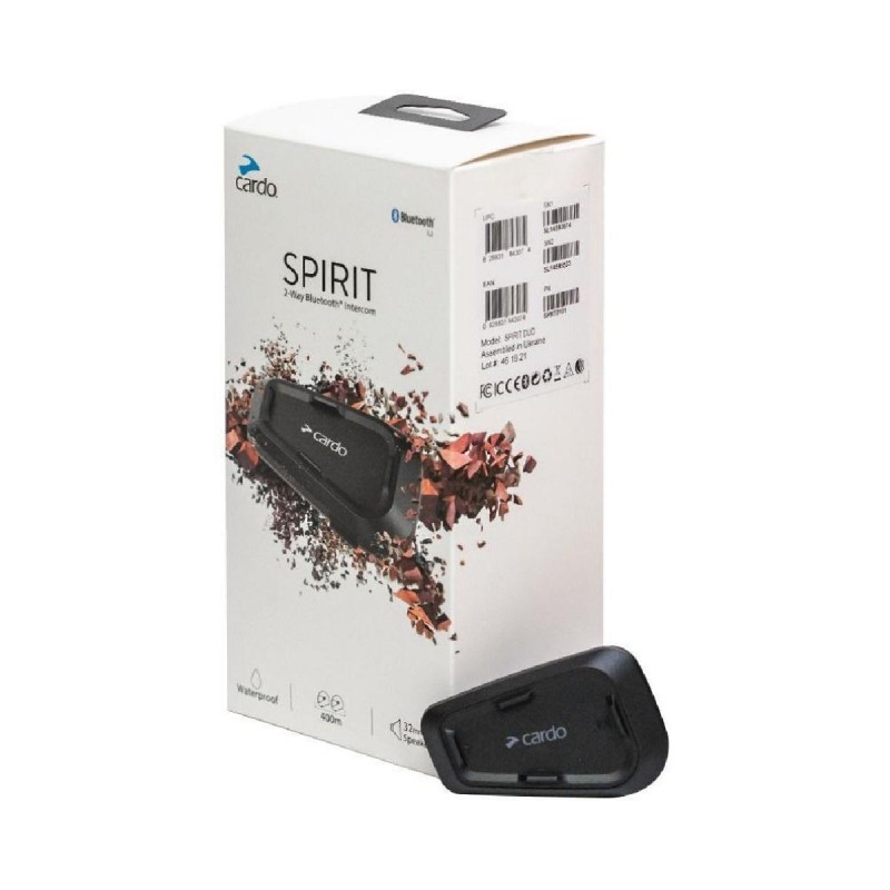 Cardo Freecom Spirit Ενδοεπικοινωνία Μονή για Κράνος Μηχανής με Bluetooth (CRSPRT0001)