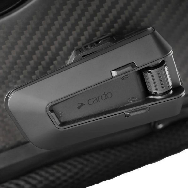 Cardo Packtalk Pro Ενδοεπικοινωνία Μονή για Κράνος Μηχανής με Bluetooth