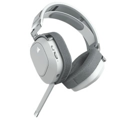 Corsair HS80 RGB Wireless Premium Gaming Headset With Spatial Audio, White (EU) (CA-9011236-EU)