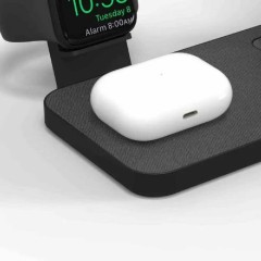 Mophie Snap+ (401309756) Black 3-in1 Wireless Charging Magsafe Stand 15W