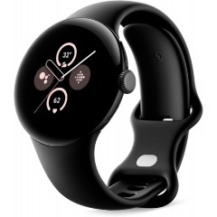Google Pixel Watch 2 Aluminium με Παλμογράφο LTE (Matte Black) GA05025