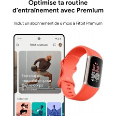 Fitbit Charge 6 Champagne / Coral