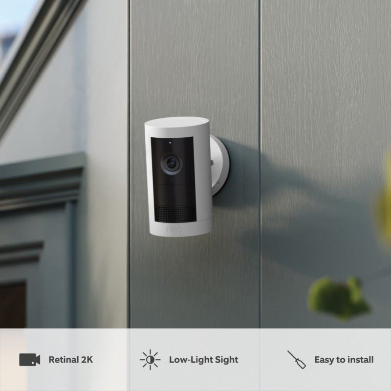 Ring Outdoor Camera Plus 2K Black