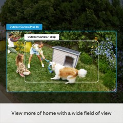 Ring Outdoor Camera Plus 2K Black
