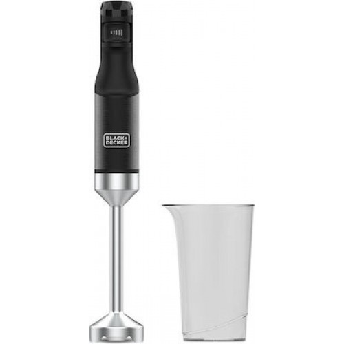 Black & Decker Ραβδομπλέντερ με Ανοξείδωτη Ράβδο 1500W (BXHB1501E) Μαύρο
