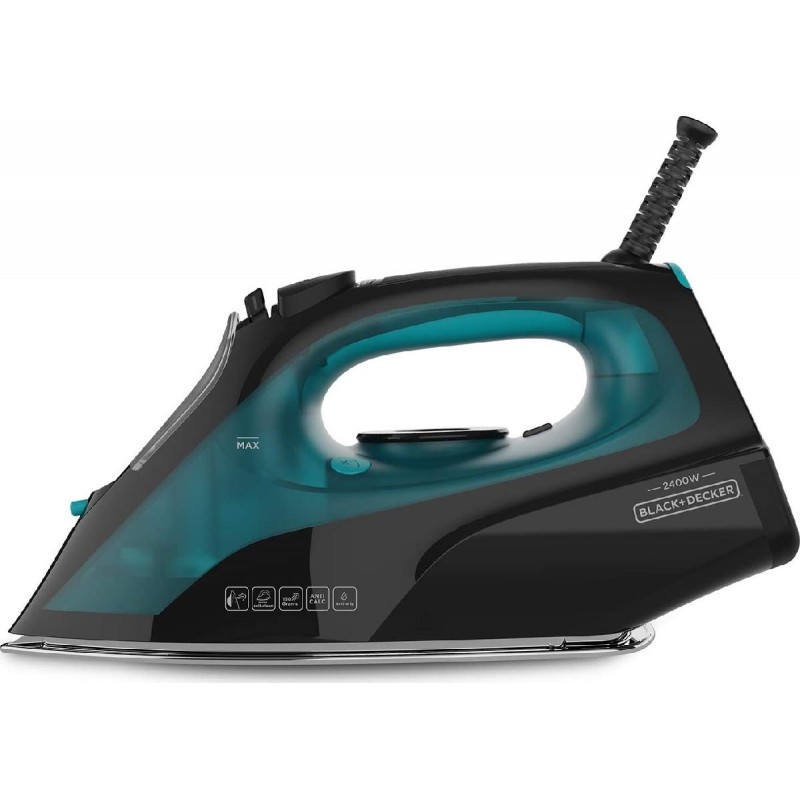 Black & Decker Steam Iron 2400W (BXIR2403E) Blue