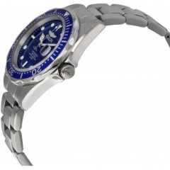 Invicta Pro Diver Ρολόι Μπαταρίας με Μεταλλικό Μπρασελέ (9204)