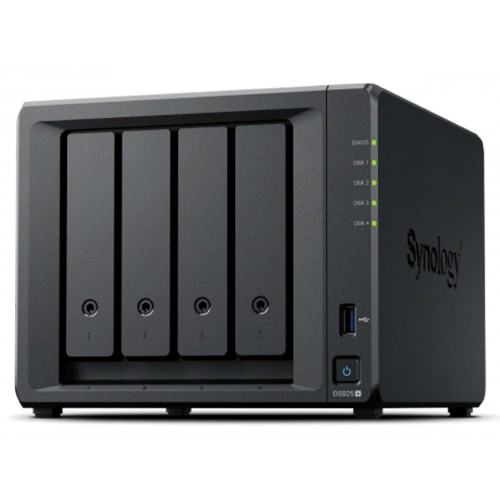 Synology DiskStation DS925+ NAS Tower με 4 θέσεις για HDD/M.2/SSD και 2 θύρες Ethernet