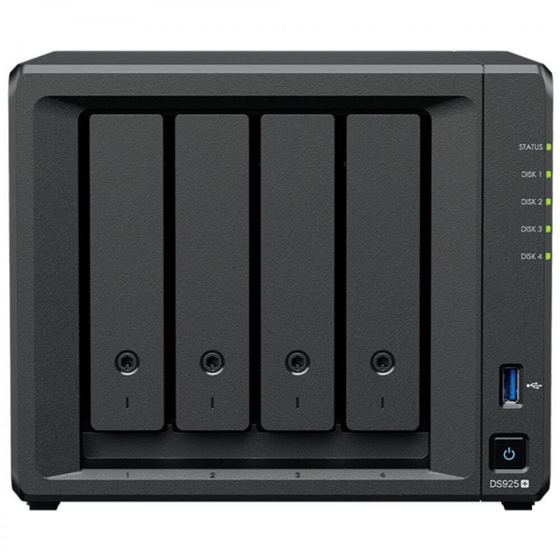 Synology DiskStation DS925+ NAS Tower με 4 θέσεις για HDD/M.2/SSD και 2 θύρες Ethernet