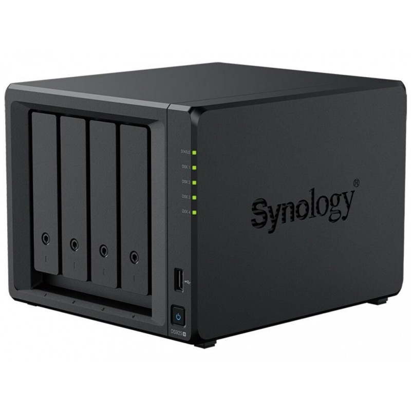 Synology DiskStation DS925+ NAS Tower με 4 θέσεις για HDD/M.2/SSD και 2 θύρες Ethernet