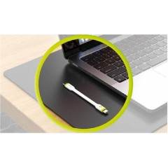 Mobile Origin USB 2.0 Cable USB-C male - USB-C 60W 1m (COMC-USBC-WHT) Λευκό